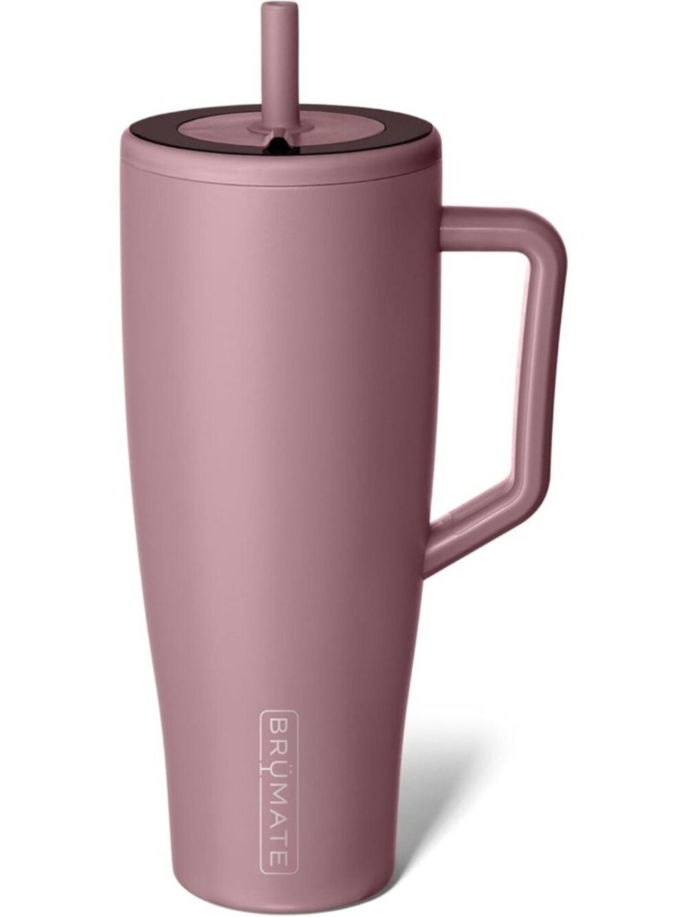 40 oz Insulated Tumbler with Handle & Straw | Leakproof Stainless Steel Water